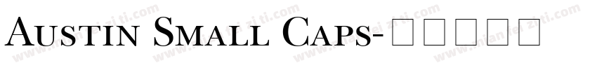 Austin Small Caps字体转换